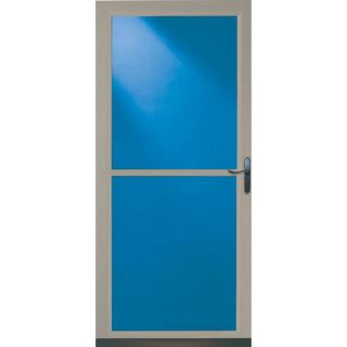 LARSON Sandstone Tradewinds Full View Tempered Glass Storm Door (Common 81 in x 36 in; Actual 80.71 in x 37.56 in)
