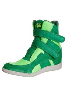 Buffalo   High top trainers   green