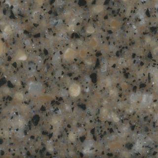 allen + roth River Rock Solid Surface Kitchen Countertop Sample