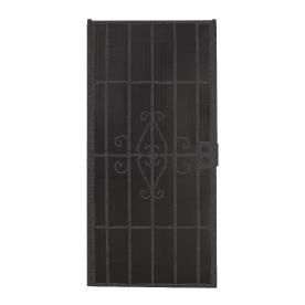 Comfort Bilt Magnum Silver Steel Security Door (Common 81 in x 32 in; Actual 82 in x 35 in)
