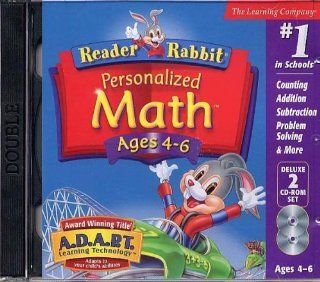 Reader Rabbit's Math Ages 4   6 School Edition Software