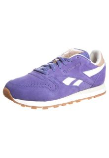 Reebok Classic   CL LEATHER SUEDE   Trainers   purple