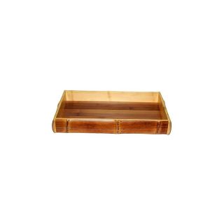 Bamboo 54 17 in x 11 in Wood Rectangle Serving Tray