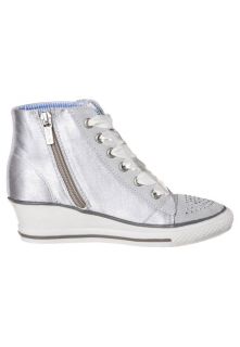 Replay LEYTON   Wedge boots   silver