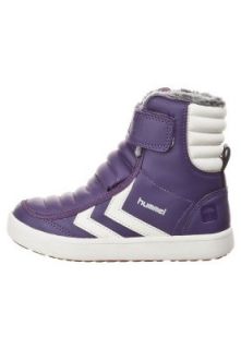 Hummel   STADIL SUPER HIGH MOCCASSIN BOOT   High top trainers   purple