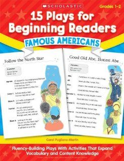 Scholastic 15 Plays For Beginning Readers Famous Americans  Early Childhood Development Products 