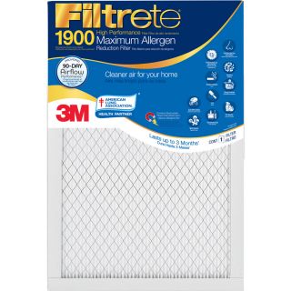 Filtrete Maximum Allergen Reduction Electrostatic Pleated Air Filter (Common 16 in x 16 in x 1 in; Actual 15.7 in x 15.7 in x 1 in)