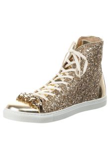 Elisabetta Franchi   High top trainers   gold