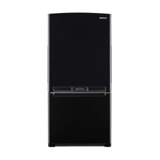 Samsung 20.5 cu ft Bottom Freezer Refrigerator (Black) ENERGY STAR