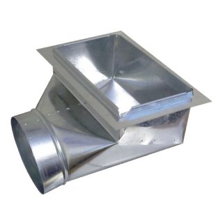 Snappy 6 in x 10 in Galvanized Duct