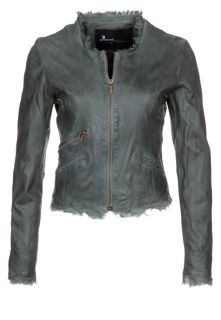 Goosecraft   Leather jacket   grey