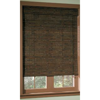 Style Selections 48 in W x 64 in L Cocoa Light Filtering Natural Roman Shade