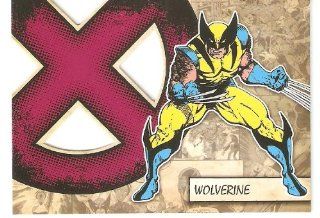 2011 Marvel Beginnings X Men Die Cut #X43 Wolverine (Insert Card)(Non Sport Comic Trading Cards)(Upper Deck   Series 1) Toys & Games
