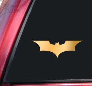 Batman Begins / The Dark Knight Vinyl Decal Sticker   Mirror Gold Automotive