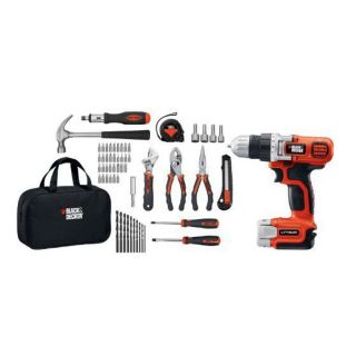 BLACK & DECKER 12 Volt Max 3/8 In Cordless Includes Battery Type Drill Soft