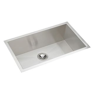 Elkay Avado 16 Gauge Single Basin Undermount Stainless Steel Kitchen Sink