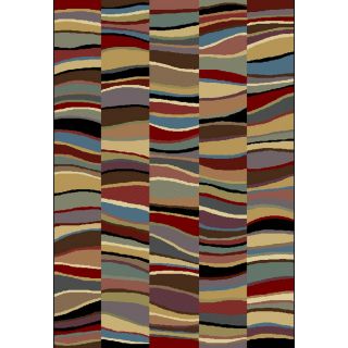 Shaw Living Tristan 7 ft 8 in x 10 ft 10 in Rectangular Multicolor Transitional Area Rug