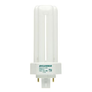 SYLVANIA 26 Watt (100W) Triple Tube GX24Q 4 Pin Base Cool White CFL Bulb