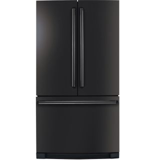 Electrolux 22.6 cu ft French Door Counter Depth Refrigerator with Single Ice Maker (Black) ENERGY STAR
