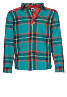 adidas Performance   FLANNEL CHECK   Shirt   turquoise