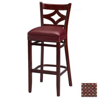 Regal Seating Fine Beechwood Mahogany 24 in Counter Stool