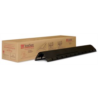 Owens Corning Black Composite Ridge Vent (Fits Opening 2 3 in; Actual 1 1/4 in x 48 in x 15 in)