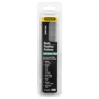 Stanley 1000 Count 18 Gauge 1/2 in Plain Steel Brad