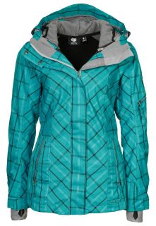 686   SMARTY LATTICE   Snowboard jacket   turquoise