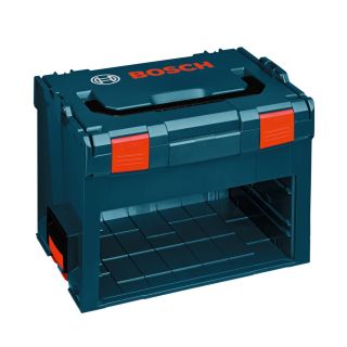 Bosch 17.75 in Lockable Blue Plastic Tool Box