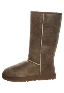 UGG Australia CLASSIC TALL BOMBER   Winter boots   brown