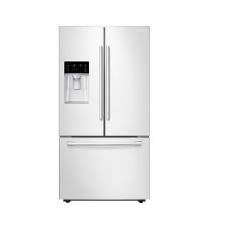 Samsung 28.07 cu ft French Door Refrigerator with Dual Ice Maker (White) ENERGY STAR