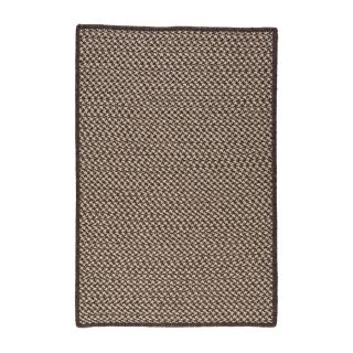 Colonial Mills Natural Wool Houndstooth 24 in x 48 in Rectangular Multicolor Border Wool Accent Rug