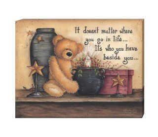 It Matters Who You Have Beside You Canvas Wall Art 18X24   Prints