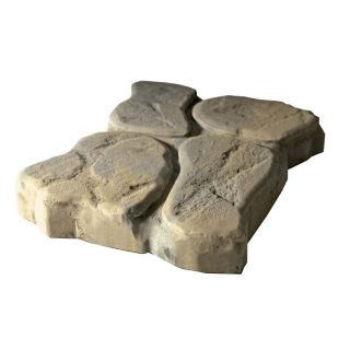 allen + roth Bertram Tan/Gray Alameda Patio Stone (Common 11 in x 13 in; Actual 11 in H x 13 in L)