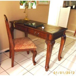 2pc Home Office Writing Desk & Side Chair Set   Writing Table