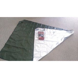 Space All Weather Blanket Green  Emergency Camping Blankets  Sports & Outdoors