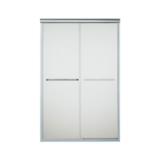 Sterling Finesse 42.625 in to 47.625 in W x 70.0625 in H Frameless Sliding Shower Door