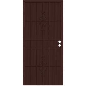 Gatehouse 36 in x 81 in Ares Bronze Steel Security Door