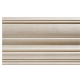 0.84 in x 4.5 in x 8 ft Interior Whitewood Crown Moulding (Pattern 05689)