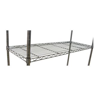 Style Selections 48 in W x 18 in D Steel Freestanding Shelving Unit