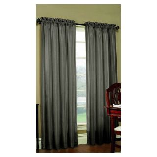 allen + roth Columbia 63 in L Solid Mineral Rod Pocket Curtain Panel