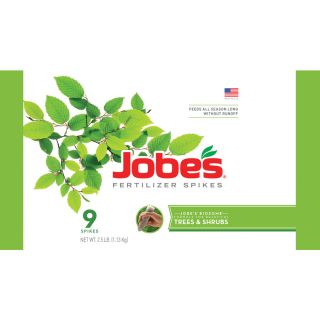 Jobes 9 Count All Shrubs and Trees Plant Food Spikes (15 3 3)