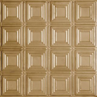 Armstrong Metallaire Small Panels Lay In Ceiling Tile (Common 24 in x 24 in; Actual 23.75 in x 23.75 in)