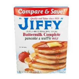 Jiffy Buttermilk Complete Pancake and Waffle Mix 40 oz. 6 ct  Grocery & Gourmet Food