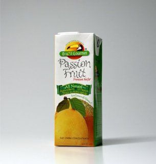 Brazil Gourmet Nectar, Passion Fruit, 33.8000 ounces (Pack of6)  Grocery & Gourmet Food