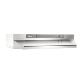 Broan 36 in Undercabinet Range Hood (Stainless Steel)