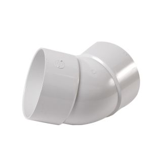 6 in Dia 45 Degree PVC Elbow Fitting