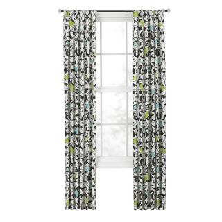 Style Selections Sheply 84 in L Kids Rod Pocket Curtain Panel