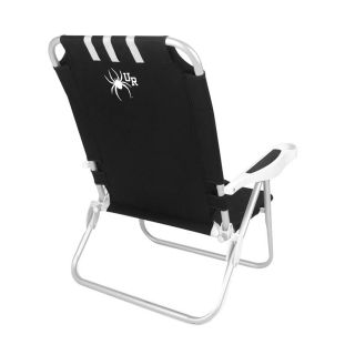 Picnic Time Indoor/Outdoor Cast Aluminum Metallic Richmond Spiders Folding Chair