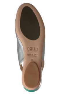 Oxitaly Slingback ballet pumps   silver